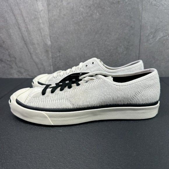 Converse x Clot Jack Purcell Low Ox Panda Size 8.5 Mens White Black Shoes - Picture 11 of 14